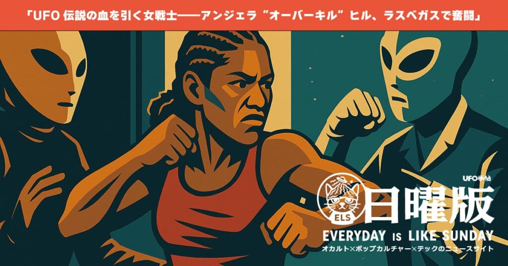 「UFO伝説の血を引く女戦士――アンジェラ“オーバーキル”ヒル、ラスベガスで奮闘